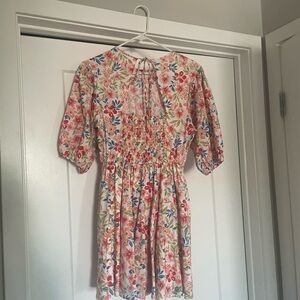 MELLODAY Multicolor Floral Dress